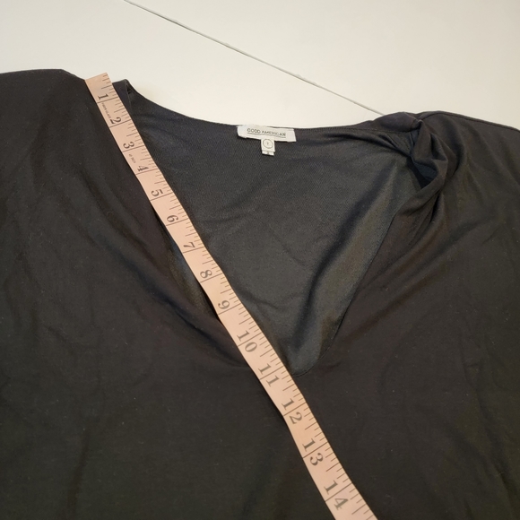 Good American Good Body Low Down Deep V Body Suit Size 7 (4X) NWT! - Picture 9 of 11